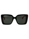 Gucci Square Frame Sunglasses In Multi