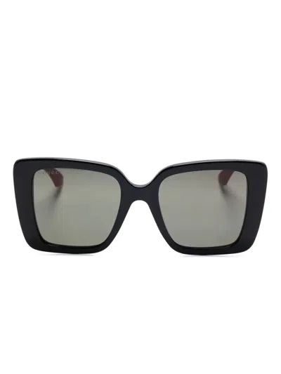 Gucci Gg1861s Sunglasses In Schwarz