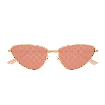 Gucci Gg1879s Linea Institutional Logo Sunglasses In Multi