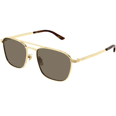 Gucci Gg1881s 002 Sunglasses Gold
