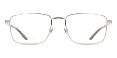 Gucci Gg1882o Men's Glasses, Silver, Size 54