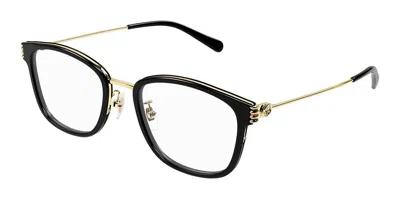 Gucci Gg1886oa Asian Fit Women's Glasses, Black, Size 53 In Multi
