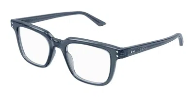 Gucci Gg1895o Men's Glasses, Blue, Size 49