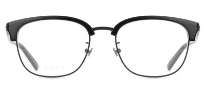 Gucci Gg1901oa Asian Fit Men's Glasses, Black, Size 54