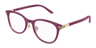 Gucci Gg1905oj Asian Fit Men's Glasses, Purple, Size 49
