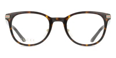 Gucci Gg1905oj Asian Fit Men's Glasses, Tortoiseshell, Size 49 In Brown