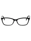 Gucci Black-black-transparent Recycled Acetate Glasses In Black