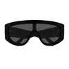 Gucci Gg1950s Linea Emblem 001 Black Grey Sunglasses In Black