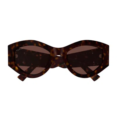 Gucci Gg1951s Linea Emblem 002 Havana Brown Sunglasses