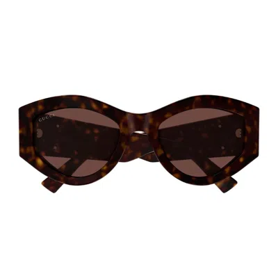 Gucci Gg1951s Linea Emblem Sunglasses In Brown