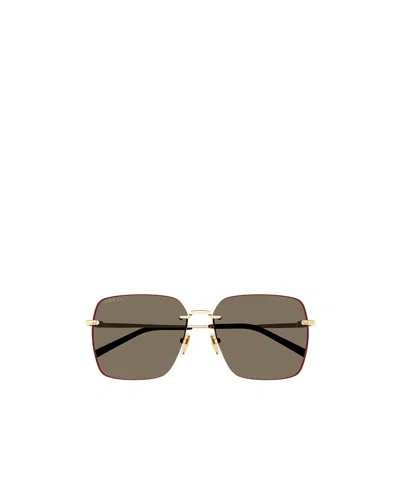 GUCCI GUCCI EYEWEAR SPECIALIZED FIT SQUARE SUNGLASSES