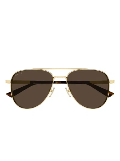 Gucci Gg1962s Double-bridge Sunglasses In Multi