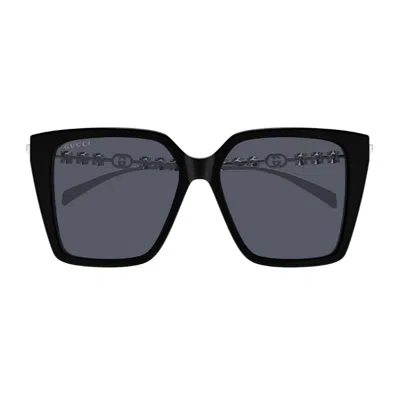 GUCCI GUCCI GG1967S LINEA EMBLEM SUNGLASSES