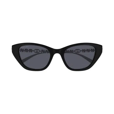 GUCCI GG1968S-002BLACK-SILVER-GREY