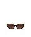 Gucci Gg1968s Linea Emblem 003 Havana Gold Brown Sunglasses In Brown