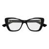 Gucci Geometric Frame Plain Mirror In Black