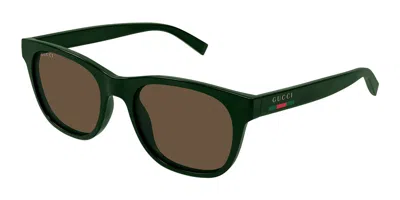Gucci Gg1985s 004 Occhiali Da Sole Verdi Per Uomo In Green