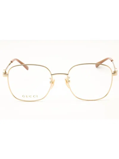 Gucci Gg2006oa Eyeglasses In Shiny Endura Gold