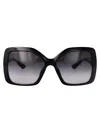 Gucci Black-black-grey Injectate Sunglasses In Black