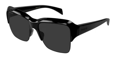 Gucci Eyewear Square Frame Sunglasses In Green