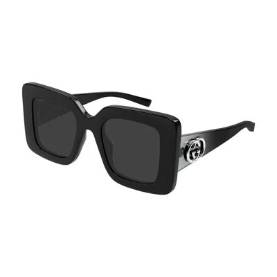 Gucci Gg2025s001 Sunglasses In Black