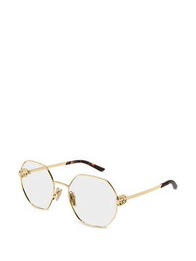 Gucci Gg2048o Glasses In Gold