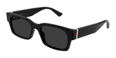 GUCCI GG2084S 001 OCCHIALI DA SOLE NERI PER UOMO