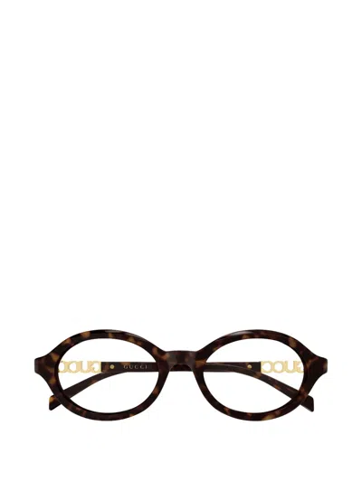 Gucci Gg2153o Glasses In Brown