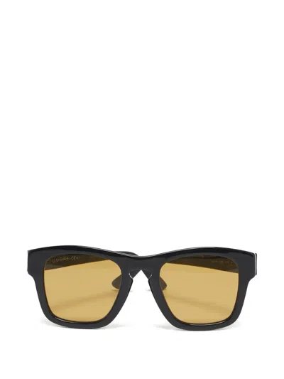 Pre-owned Gucci Gg3791/s Square Sunglasses In Black