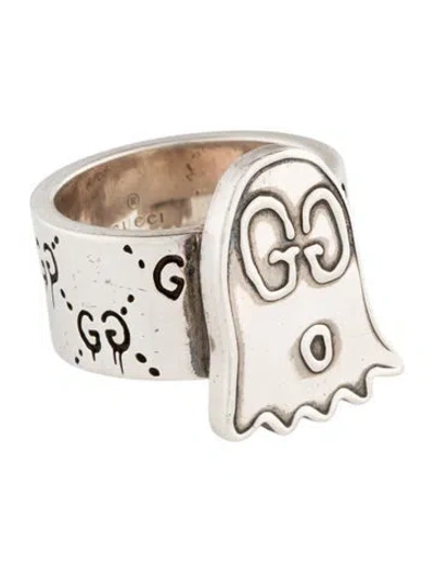 Pre-owned Gucci Ghost Ring In Multi