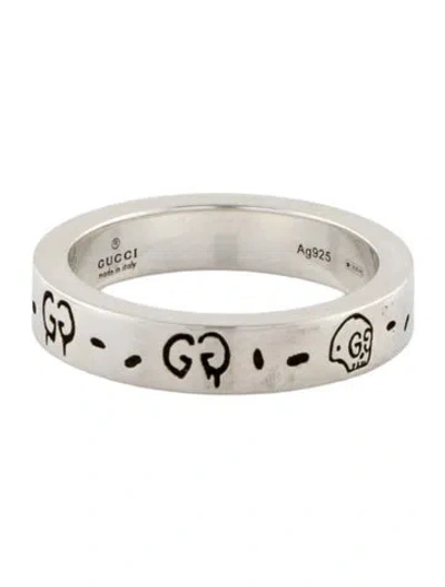 Pre-owned Gucci Ghost Ring In Multi