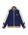 Gucci Giacca Bomber Jacket In Blue
