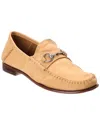 Gucci Gigi Leather Loafer In Neutral