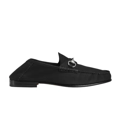 Pre-owned Gucci Gigi Loafer 'black Suede' | Men's Size 9
