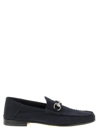 GUCCI GIGI LOAFERS BLUE