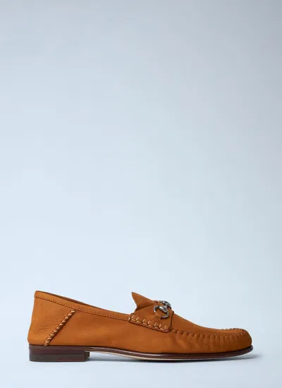Gucci Gigi Loafers In Brown