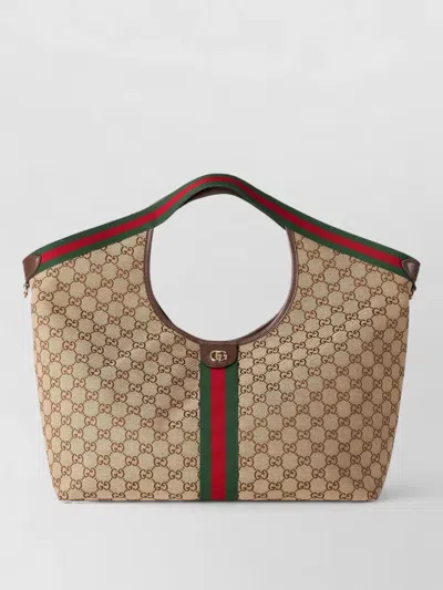 Gucci Giglio Large Fabric Tote Bag