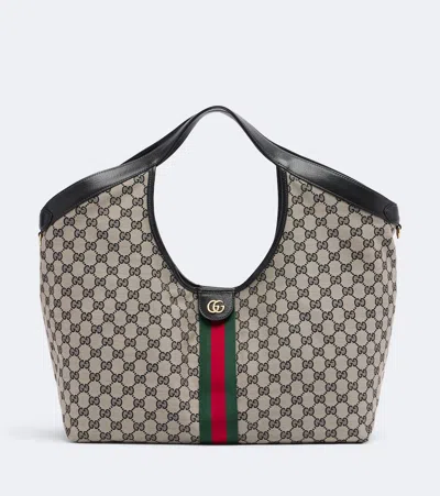 Gucci Giglio Large Gg Canvas Tote Bag In Multicoloured