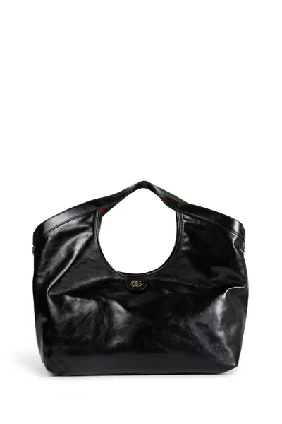 Gucci Giglio Large Tote Bag In Black