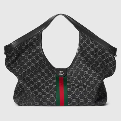 Gucci Giglio Large Tote Bag In Black