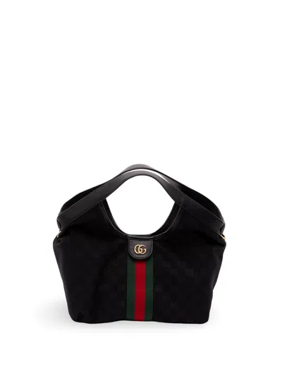 Gucci Giglio Small Tote Bag In Black