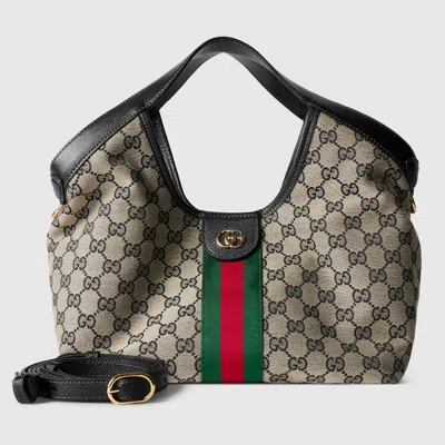 Gucci Giglio Small Tote Bag In Black