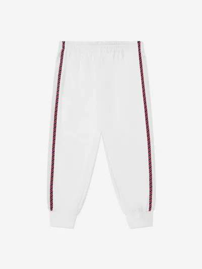 Gucci Babies' Girls Branded Joggers In White