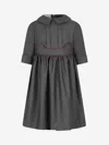 GUCCI GUCCI GIRLS FLANNEL DRESS 5 YEARS GREY BY CHILDSPLAY CLOTHING
