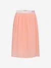 Gucci Girls Organza Skirt 8 Yrs Pink In Pink