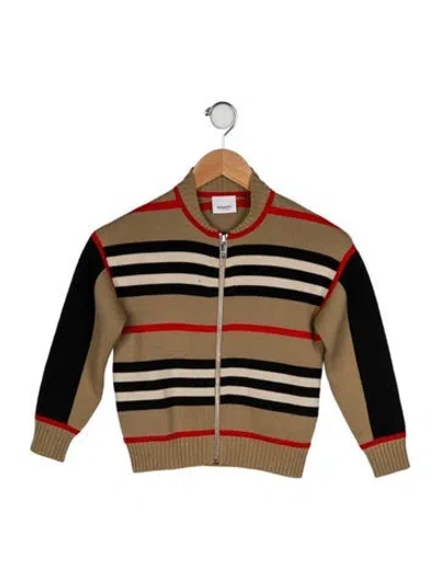 Pre-owned Gucci Babies' Girls' Pattern Printed Woven Jacket In Neutral