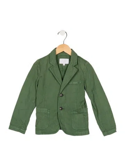 Pre-owned Gucci Babies' Girls' Solid Jacket In Green
