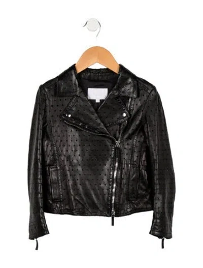 Pre-owned Gucci Babies' Girls' Star Print Jacket In Black