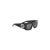 Gucci Oversized Square Frame Sunglasses With Iconic Logo