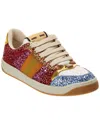 Gucci Glitter Sneaker In Pink